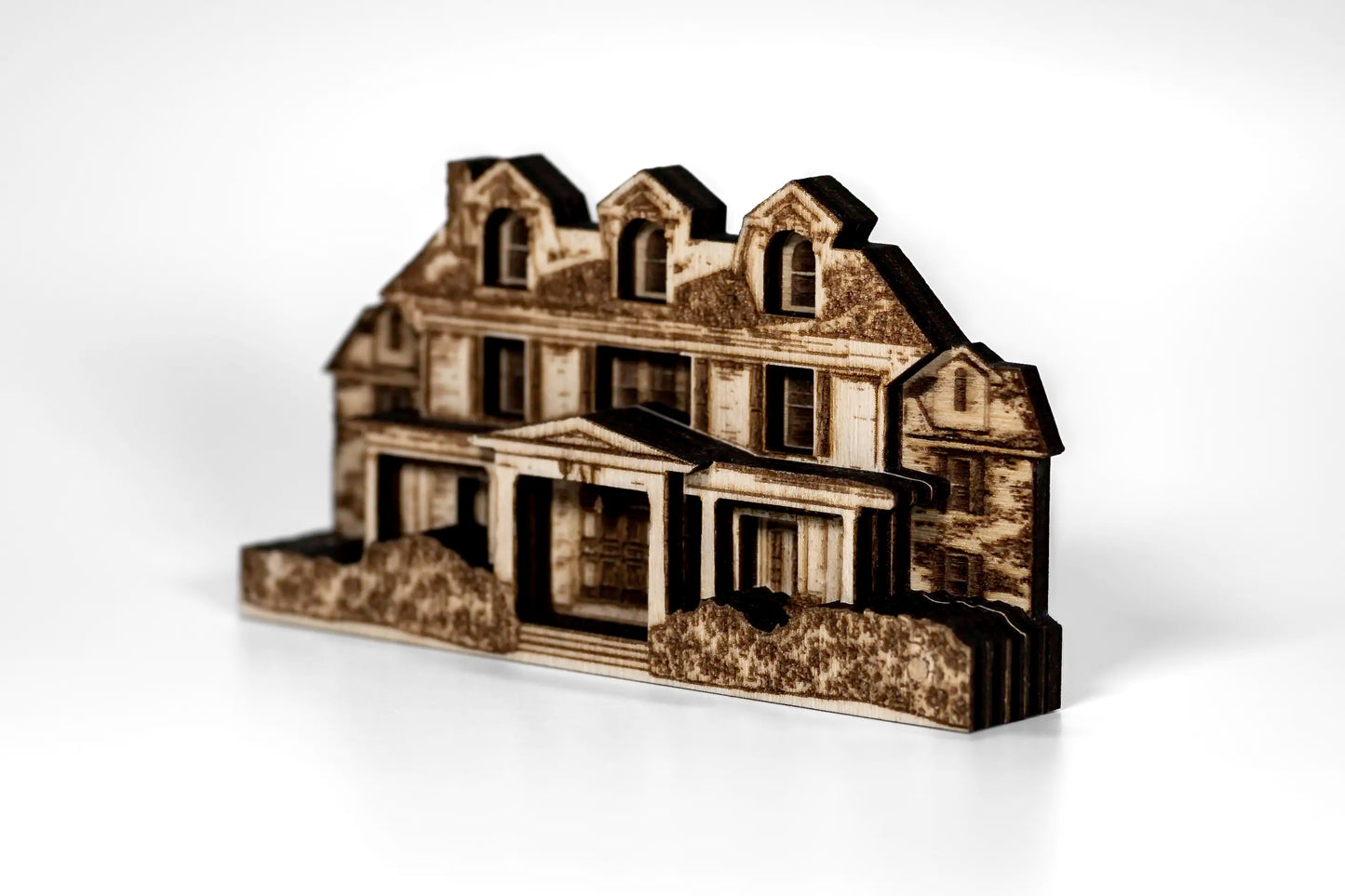 Greek Life Sorority/Fraternity House Replica – Personalized from Your Photo