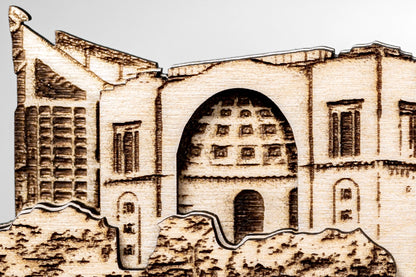 Ohio Stadium Wooden Replica Model – Celebrate the Iconic Horseshoe