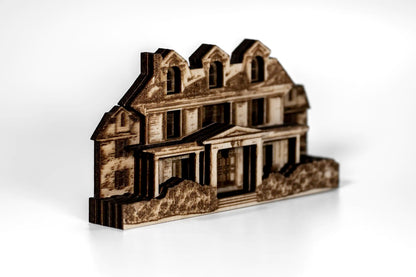 Greek Life Sorority/Fraternity House Replica – Personalized from Your Photo