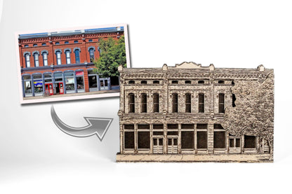 Custom Business Building Replica – Showcase Your Space in Style