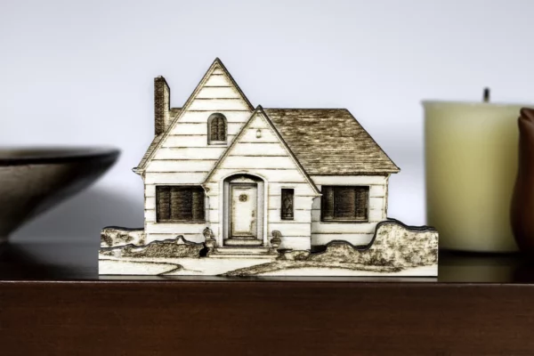 Custom Home Replica Model Handmade LittleHomeReplicas scaled